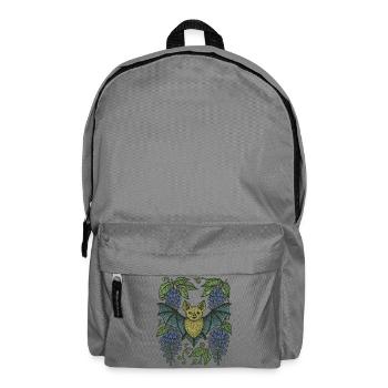 Bat Whimsy - Backpack - elephant grey - Front