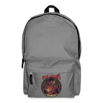 Rock Legenden FeuerGitarre - Rucksack - Mittelgrau - Vorne