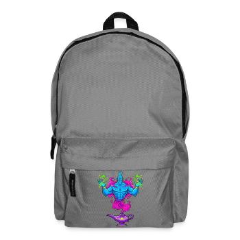 Geist aus der Lampe - Rucksack - Mittelgrau - Vorne