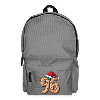 96 Biscuit Noël - Sac à dos - gris éléphant - Devant