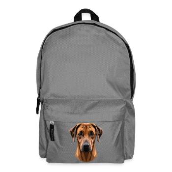 Rhodesian Ridgeback Jagdhund Hunde Stolz Ridgeback - Rucksack - Mittelgrau - Vorne