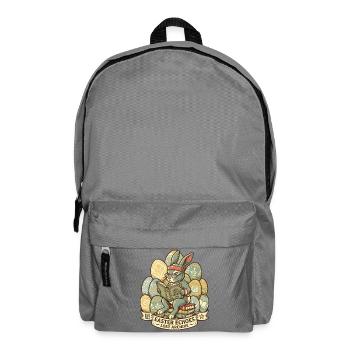 Easter Bunny Archivist - Backpack - elephant grey - Front