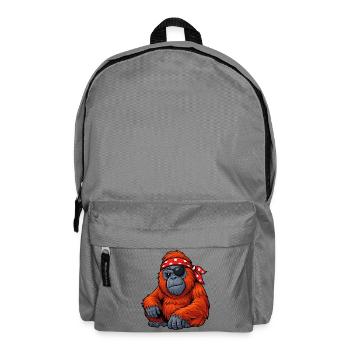 orang-utan-pirat - Rucksack - Mittelgrau - Vorne