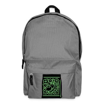 Saatgut Tüte Tomaten Gemüse - Rucksack - Mittelgrau - Vorne