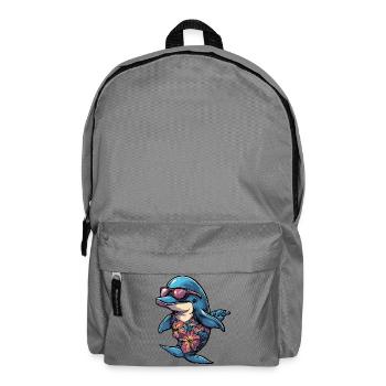 Vacances de bandes dessinées Dolphin - Sac à dos - gris éléphant - Devant