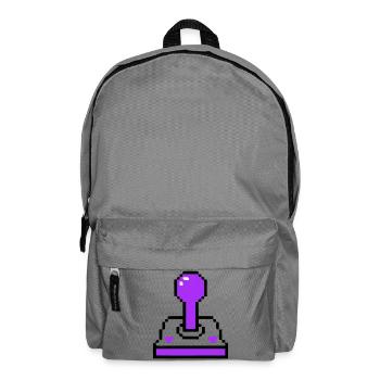 Arcade Joystick Retro Konsole - Rucksack - Mittelgrau - Vorne