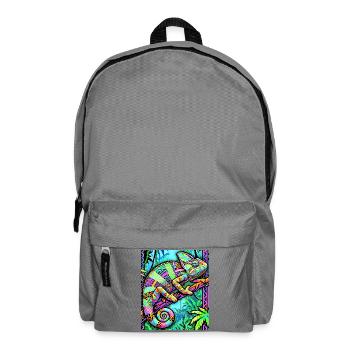 chameleon - Backpack - elephant grey - Front