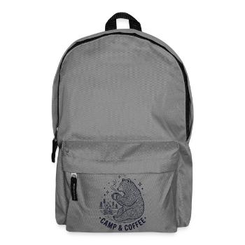 Hiking - Outdoor Adventure - Camp and Coffee - Backpack - elephant grey - Front