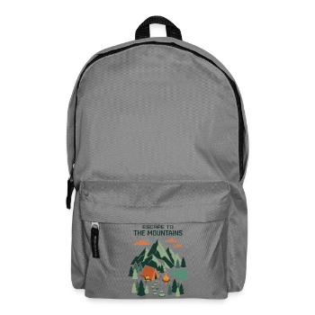 Hiking - Outdoor Adventure-Escape to the Mountains - Backpack - elephant grey - Front