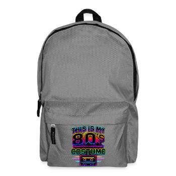 C’est mon costume des années 80 - Sac à dos - gris éléphant - Devant