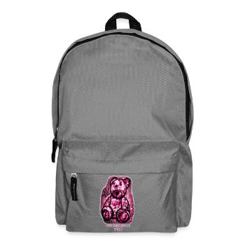 BillionDollar Bear Graffiti - Rucksack - Mittelgrau - Vorne