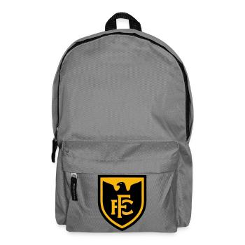 Adler FC Fussball Wappen Logo - Rucksack - Mittelgrau - Vorne