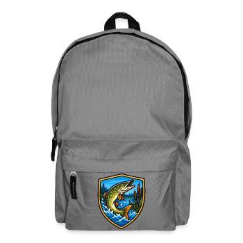 Schildpike am See - Rucksack - Mittelgrau - Vorne