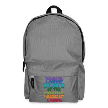 Proud Member of the Foiling Tribe - Rucksack - Mittelgrau - Vorne