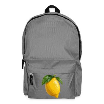 Zitrusfrüchte aus Amalfi - Rucksack - Mittelgrau - Vorne