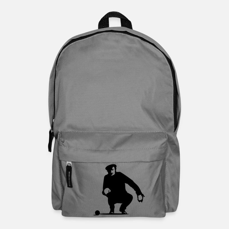 pétanque - Rucksack - Mittelgrau