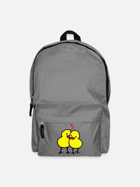 chicks in love (c) - Backpack - elephant grey