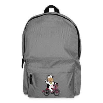 Chemise à thème animaux enfants chemise Cartoon animaux cadeau - Sac à dos - gris éléphant - Devant