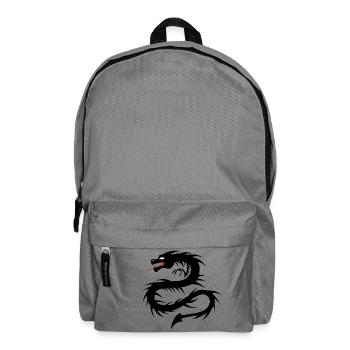 dragon tribal tattoo form 2004 uuuuuuu w - Backpack - elephant grey - Front