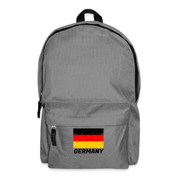 Germany flag - Backpack - elephant grey - Front