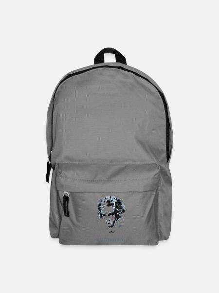 beethoven exzentriker genie musik taub komponist f - Rucksack - Mittelgrau