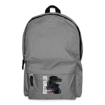 Rottweiler Wachhund Kampfhund Hundebesitzer Hunde - Rucksack - Mittelgrau - Vorne