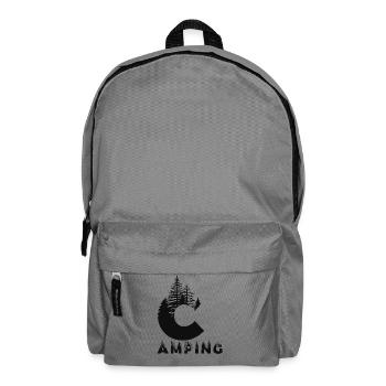 camping - Backpack - elephant grey - Front