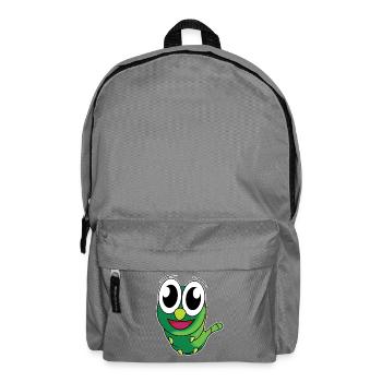 Lustige Raupe - Rucksack - Mittelgrau - Vorne
