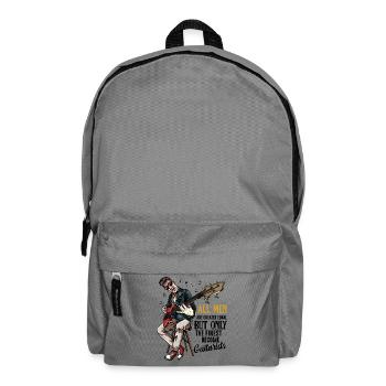 All Men Rock Bass Hero - Sac à dos - gris éléphant - Devant