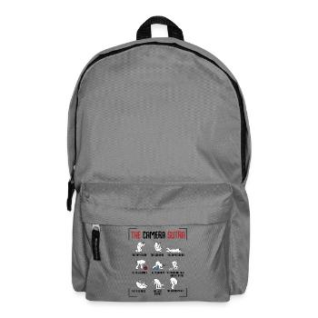 The Sutra Comic Panels Kunstwerk - Rucksack - Mittelgrau - Vorne