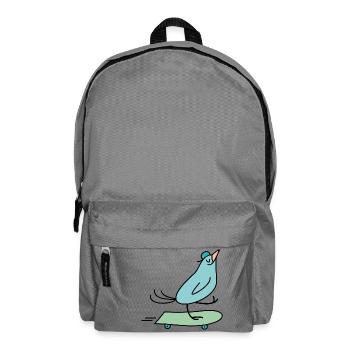 bird hangover - Sac à dos - gris éléphant - Devant