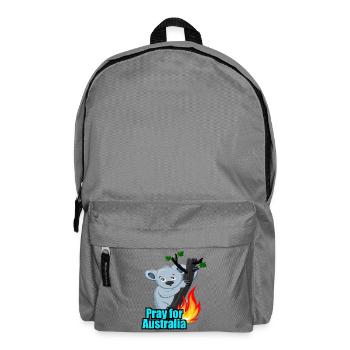 australia - pray for australia - Backpack - elephant grey - Front