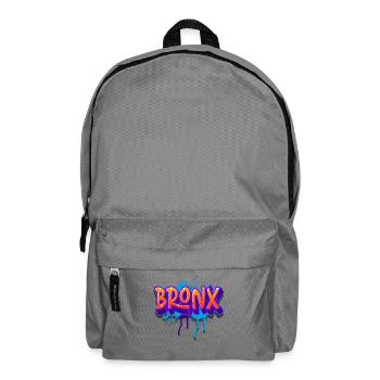 Bronx Graffiti - Rucksack - Mittelgrau - Vorne