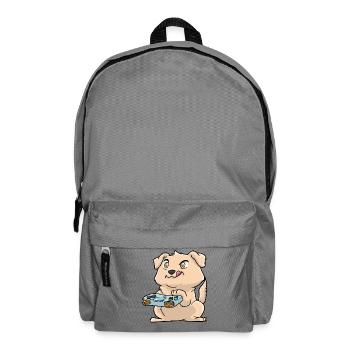 Labrador Kawaii - Backpack - elephant grey - Front