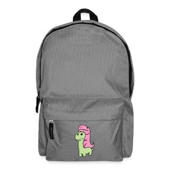 Dinosaurs for children - Backpack - elephant grey - Front