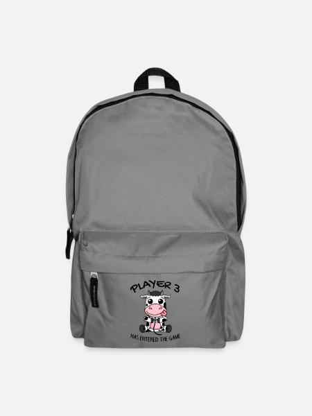 Player 3 has entered the game - Rucksack - Mittelgrau