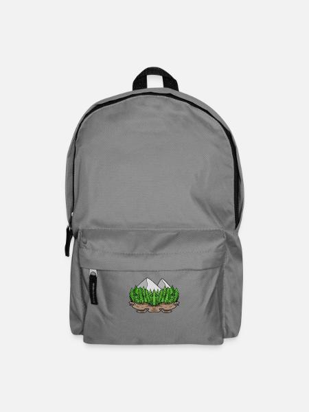Montagne montagne - Sac à dos - gris éléphant