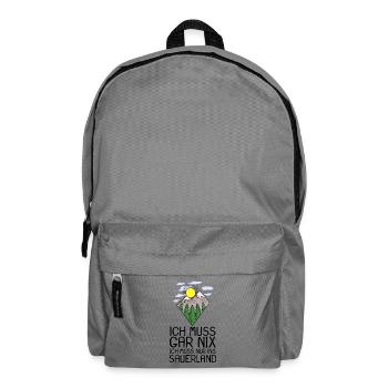 Sauerland - Rucksack - Mittelgrau - Vorne