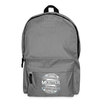 Meister - Rucksack - Mittelgrau - Vorne