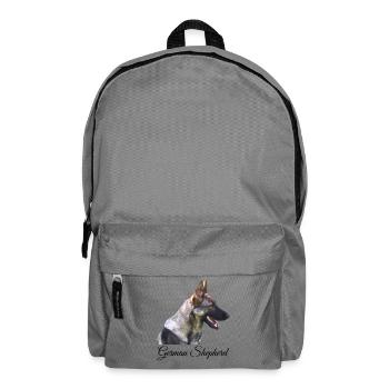 German Shepherd German Shepherd Dog Sport - Backpack - elephant grey - Front
