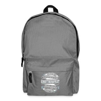 Ergotherapeut - Rucksack - Mittelgrau - Vorne