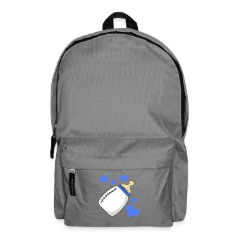 Milk bottle Boy pregnant birth - Backpack - elephant grey - Front