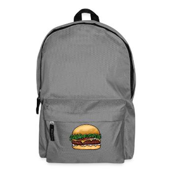 Hamburger Cheeseburger - Rucksack - Mittelgrau - Vorne