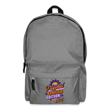 1975 Geburtsjahr Geburtstag - Rucksack - Mittelgrau - Vorne