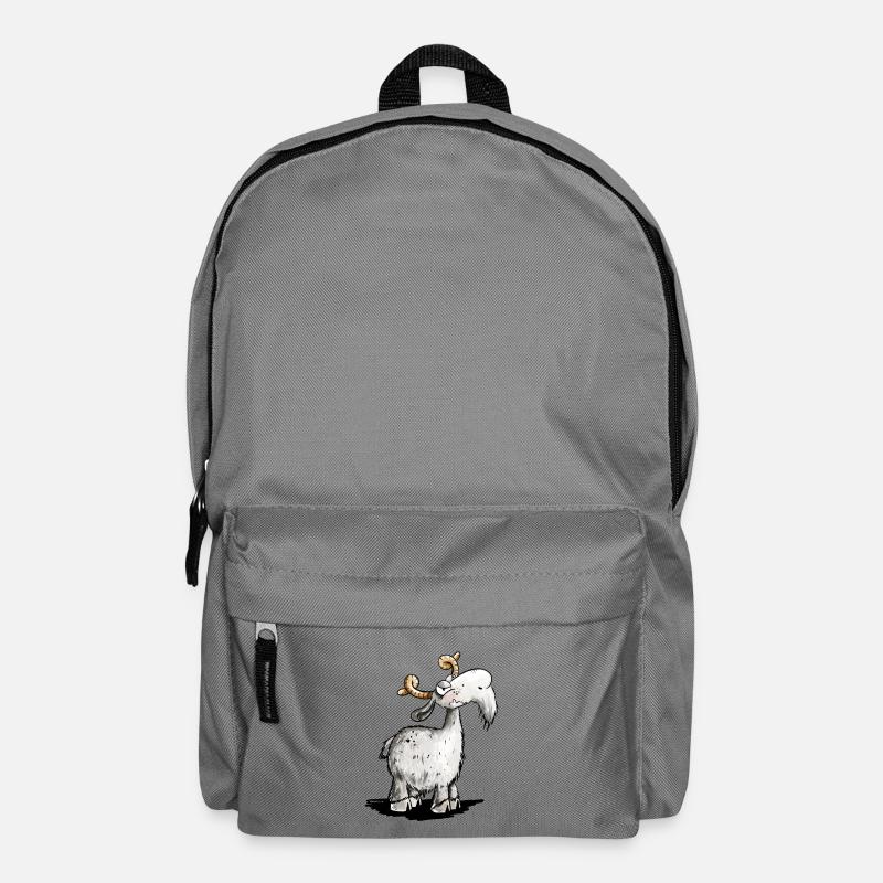 Ziegen Bock I Ziege I Nö Statement - Rucksack - Mittelgrau