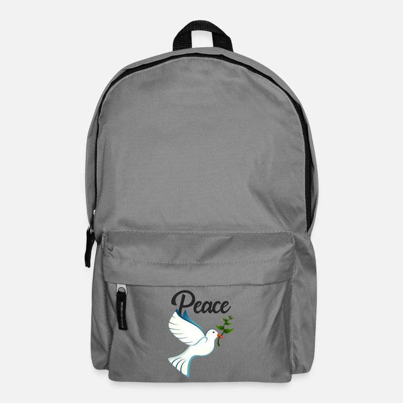 PAIX Colombe de la Paix - Sac à dos - gris éléphant