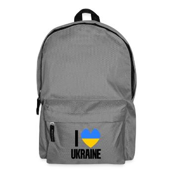 Ukraine - Rucksack - Mittelgrau - Vorne