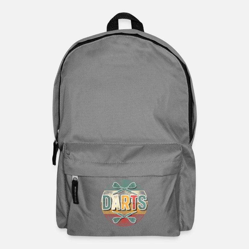 Darts Darten Dart - Rucksack - Mittelgrau