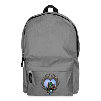 Little fairy on the beach - Backpack - elephant grey - Front