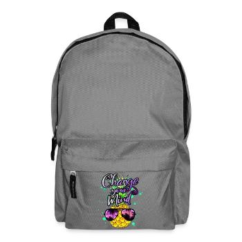 cool pineapple Change your mind - Backpack - elephant grey - Front